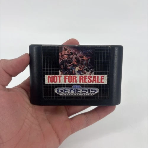 Streets Of Rage 2 Not For Resale Sega Genesis 1992 Authentic Cartridge Working