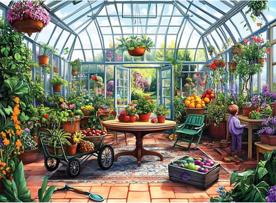 500 Piece Puzzles for Adults,Jigsaw Puzzles 500 Pieces Garden Plants Puzzle for