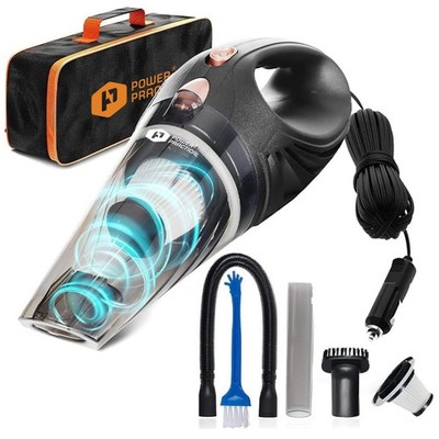 THISWORX Car Vacuum Cleaner - Portable, High Power, Handheld Vacuums w/ 3 Att...