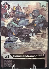 Digimon TCG Commandramon Alternate Art BT4-063 - Dimensional Phase