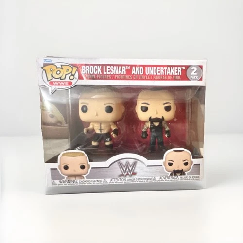 Funko Pop! Vinyl WWE Brock Lesnar & Undertaker Multipack Figures