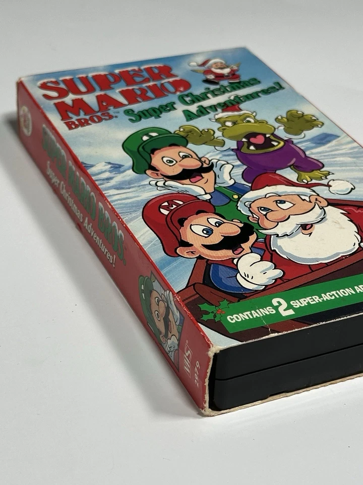 Super Mario Bros Super Christmas Adventure VHS DIC Toon Time Cartoon 1991 Video - Image 3 of 4