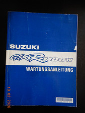 Wartungsanleitung Suzuki GSXR1100 W , GSX-R 1100W (Reparaturanleitung) 1992-1998