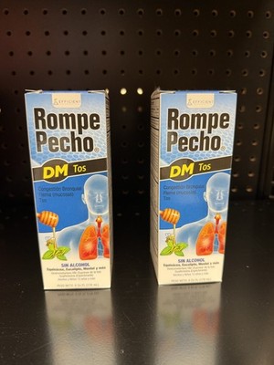 ROMPE PECHO DM COUGH BRONCHIAL CONGESTION 6 FL OZ 2PK EXP 11/2026