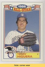 1987 Topps Rack Pack Glossy All-Stars Teddy Higuera #22 READ 6wi