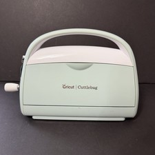 Cricut Cuttlebug Mint Green  MACHINE ONLY Plates NOT included
