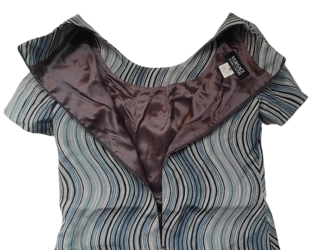 USED VERSACE SHORT SLEEVE DRESS / MO-A-215-6168-5.4 GOOD thumbnail 4