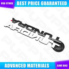2pcs For 2007-2013 Tundra Fender Side Door Replacement Emblem Badges Matte Black 2pcs For 2007-2013 Tundra Fender Side Door Replacement Emblem Badges Matte Black