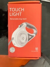 5m Touch Light Retractable Dog Leash