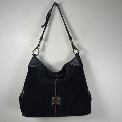 Dooney Bourke black suede purse eBay