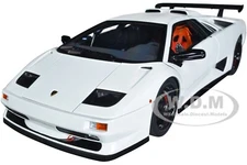 LAMBORGHINI DIABLO SV-R IMPACT WHITE 1/18 MODEL CAR BY AUTOART 79149