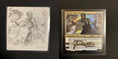 MTG Artist Proof AP Teferi, Time Raveler Chris Rallis Secret Lair