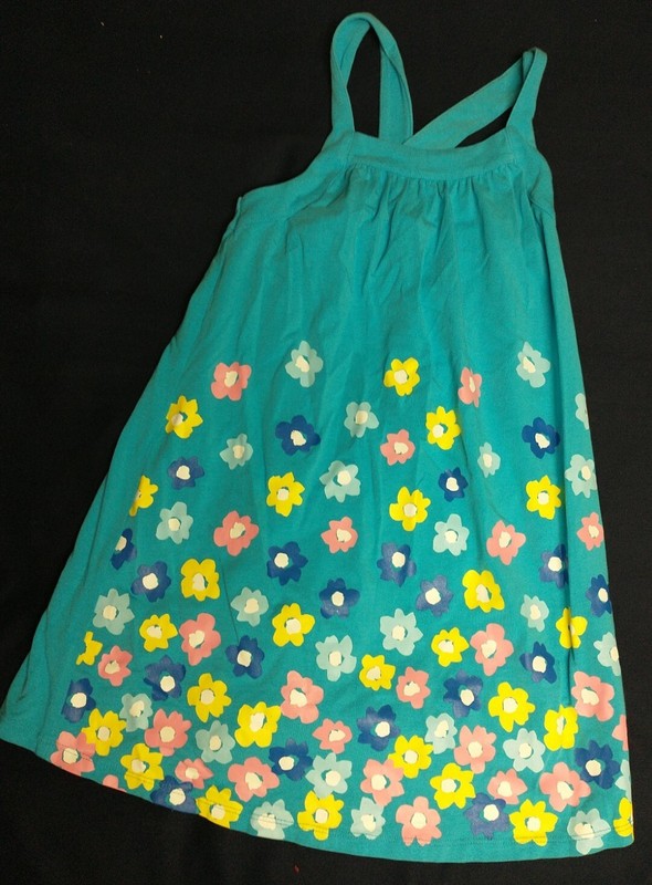 Girls Lands' End 10-12 Swimsuit Bathing Suit Cover Up Dress