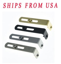 KAISH Premium Stainless Steel Pickguard Bracket w/ Screw for USA Gibson Les Paul