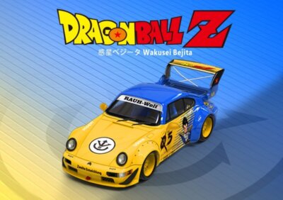 PORSCHE RWB Dragon Ball Z  - Wakusei Bejita - Mini Station 1:64