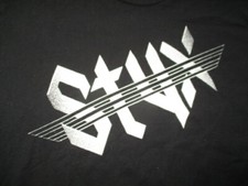 STYX Concert Tour (MED) T-Shirt Tommy Shaw James "J.Y." Young Chuck Panozzo