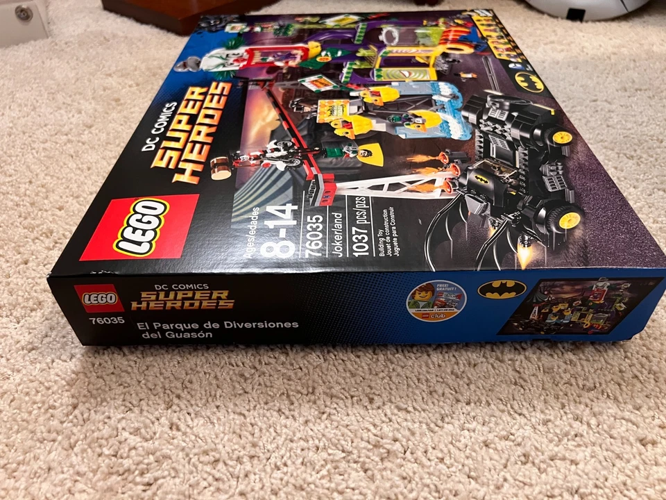 LEGO DC Super Heroes Jokerland (76035) Batman Robin Beast Boy Starfire TOTALMENTE NUEVO Foto 4 de 4
