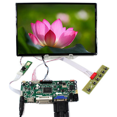 HD VGA DVI Audio LCD Controller Board 10.1'' B101UAN02.1 1920x1200 AHVA LCD