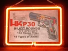 Heckler and Koch Repairs Shop Garage Bar Pub Light Neon Sign