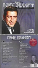 TONY BENNETT-50S STEREO SINGLES COLLECTION-2 CDS-56 CUTS/39 STEREO DEBUTS