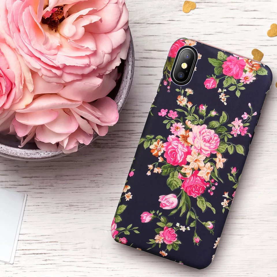 Funda para Samsung Galaxy Note10 lindas flores para niñas/mujeres con superficie lisa Foto 3 de 4