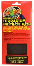Zoo Med Naturalistic Terrarium Substrate Mesh Black, 18 In X 18 in