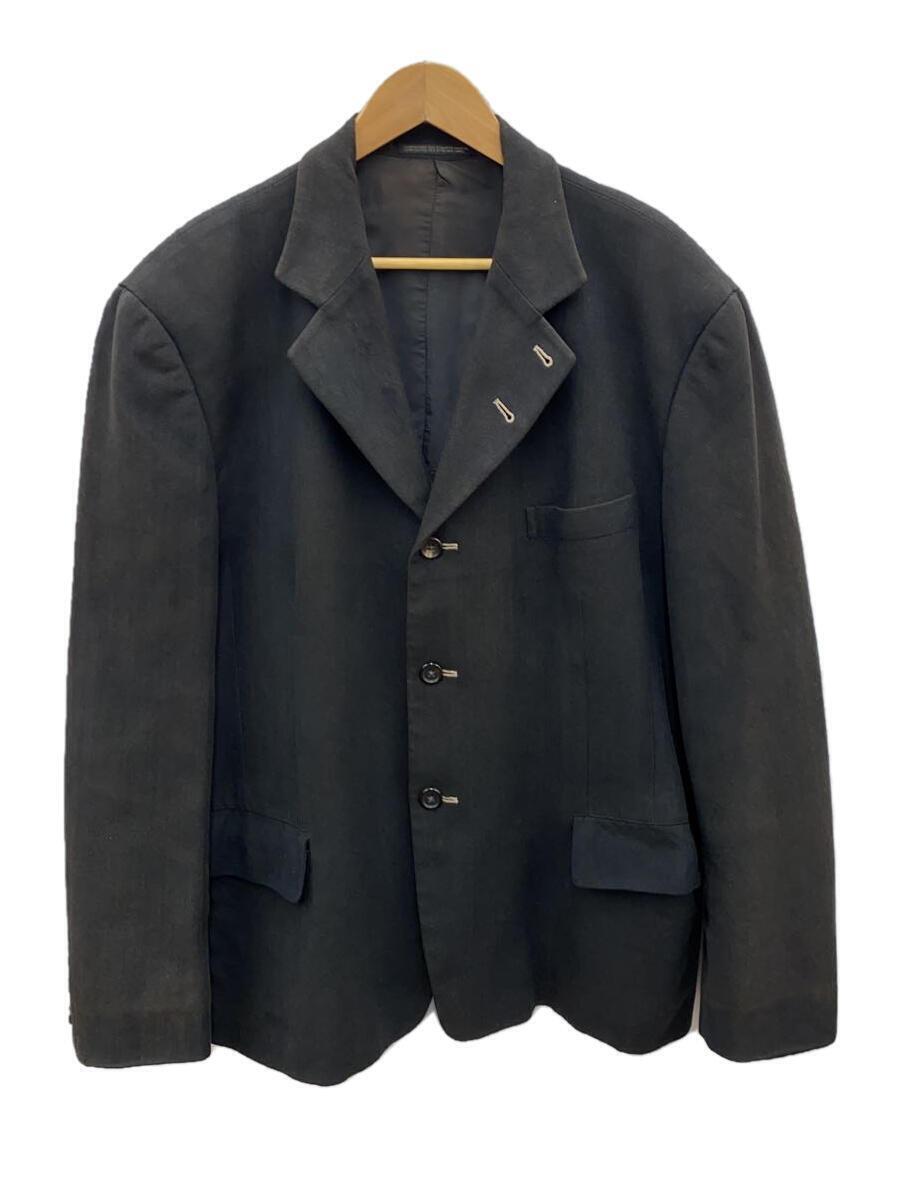 yohji yamamoto POUR HOMME ◇ Jacket / M / Cotton / BLK / hb