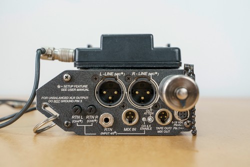 Sound Devices 302 Stereo 3 Kanal Mischer, V-Mount Platte, Hinterband-Kabel - Bild 6 von 12
