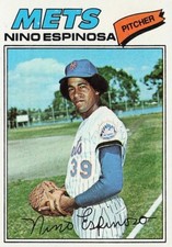 Nino Espinosa 1977 TOPPS Baseball Card #376