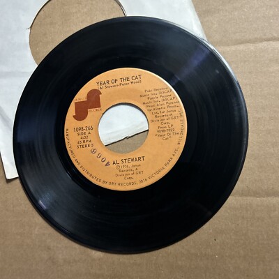 Al Stewart Year Of The Cat/Broadway Hotel 1976 Janice Records 45