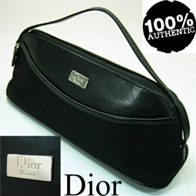 100 % AUTHENTISCH LTD Edition DIOR Jadore COUTURE SCHÖNHEIT ~ MAKE-UP ~ REISE SCHWARZ TASCHE