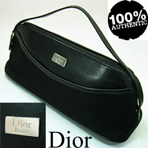 100 % AUTHENTIQUE LTD Edition DIOR Jadore COUTURE BEAUTY ~ MAQUILLAGE ~ SAC NOIR VOYAGE