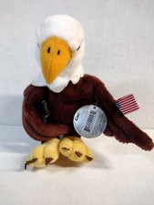 Vintage 1998 Coca Cola International Collection Reegle the Eagle USA Plush