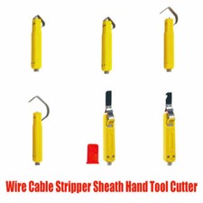 Low Effort Push Button Wire Stripper Cable Sheath Stripper Tools 6 Type