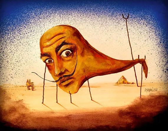 Illustration Salvador Dali