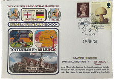 Tottenham Hotspur - RB Leipzig Champions League 2020 Dawn Ersttagsbrief