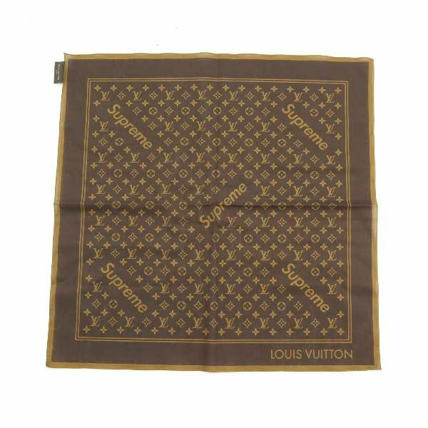Louis Vuitton 100% Cotton Scarf Bandana 