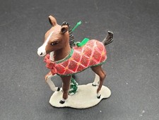 Vintage Danbury Mint Baby Animal Collection Christmas Ornament colt