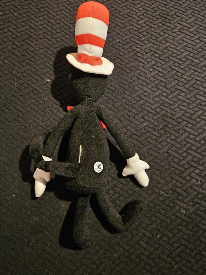 🔥Dr. Seuss CAT 🐈 in the SOMBRERO 👒 Muñeco de peluche 10” mercancía oficial de la película💥👀💯 Foto 2 de 2