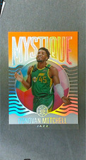 2020-21 Panini Illusions Mystique Orange #6 Donovan Mitchell Jazz