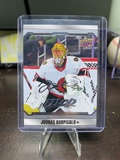 2024-25 Upper Deck MVP - SP Silver Script Joonas Korpisalo #44