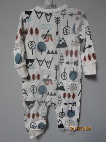 Gerber Baby Boy Modern Moments 1-Piece Outdoors Coverall Size 3-6M - Picture 4 of 4