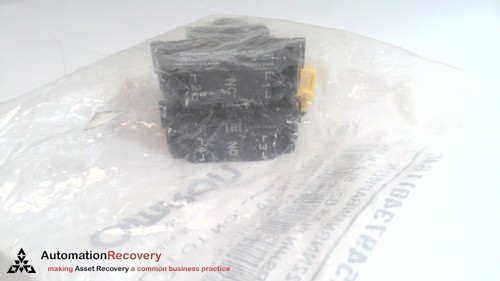 OMRON A22NNBNMNBAP102NN, INTERRUPTOR PULSADOR NEGRO, 1NO/1NC, NUEVO #326779 - Imagen 4 de 5