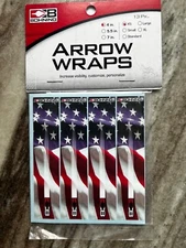 Bohning Arrow Wrap Stars and Stripes  13 PK XSmall