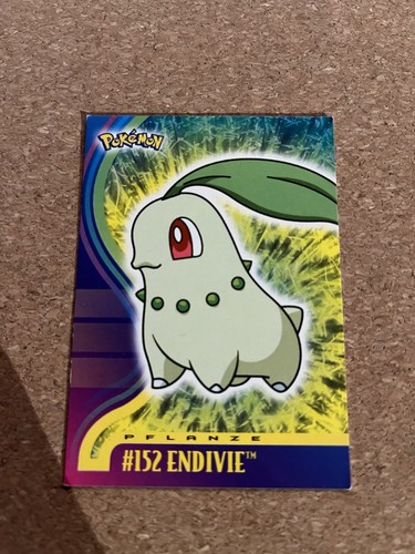 Pokémon Topps 2001 #152 Endivie Deutsch