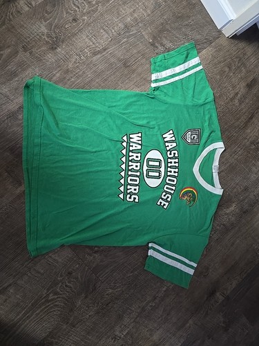 Hawaii J Boog 00 Jersey Shirt Concert Washhouse Warriors Cukui UH Logo Green XL - Picture 2 of 5