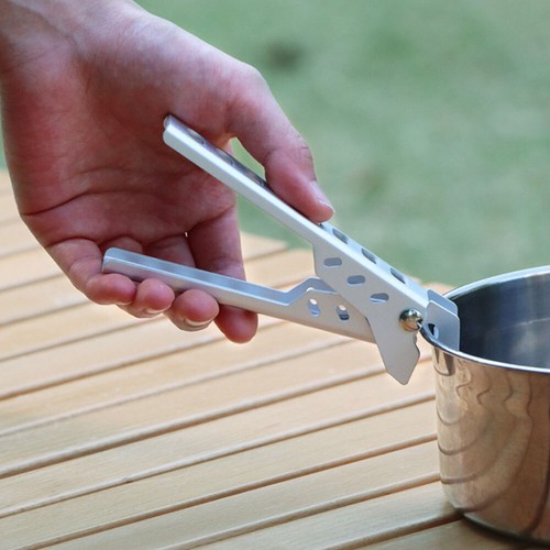 Outdoor Camping Cooking Anti-hot Anti-Scald Pot Pan Gripper Barbecue Cookware - Picture 3 of 13