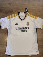 REAL MADRID 2023/2024 FOOTBALL HOME SOCCER JERSEY SIZE XL HR3796 MEN