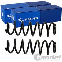 2X Sachs Fahrwerksfedern Satz Hinten Passend FÜR Audi A3 VW Golf |
