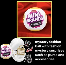 Zuru Mini Brands FASHION Edition With Mystery Purse & Accessories NEW